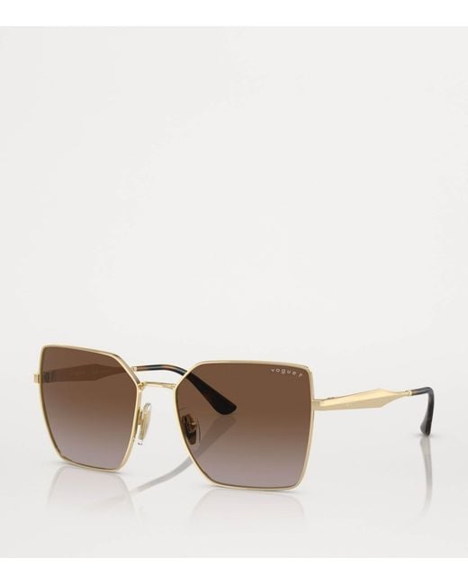 Vogue Brown Metal Vo4284S Sunglasses