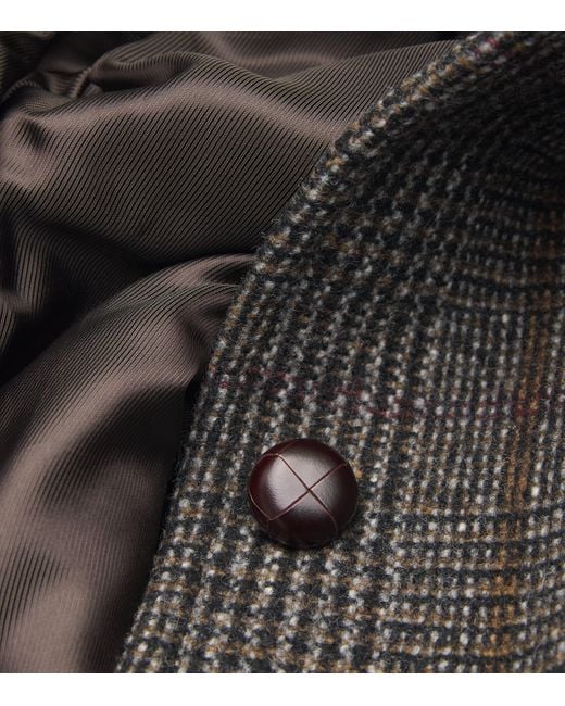 Weekend by Maxmara Gray Prince Of Wales Check Coat