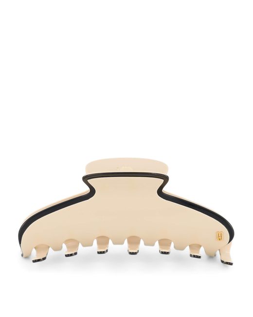 Alexandre De Paris Natural Timeless Saint Honore Claw Hair Clip