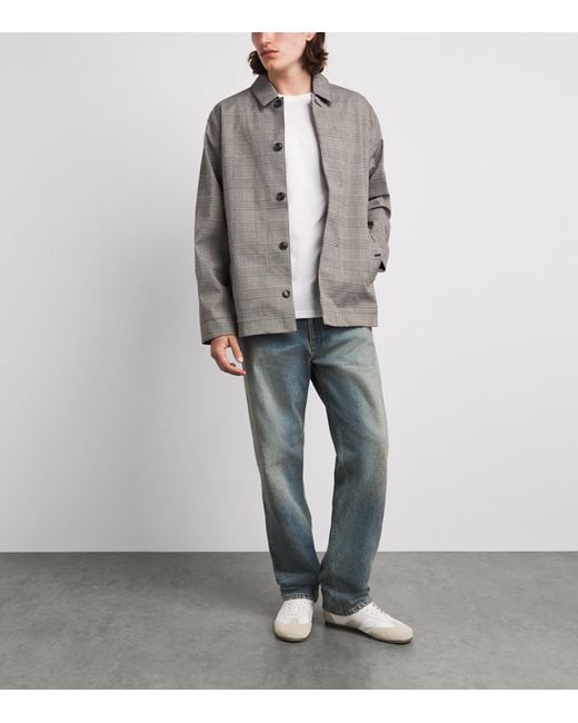 Barbour Gray Short Lorden Showerproof Jacket for men