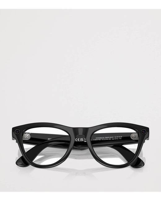Ray-Ban Black X Meta Skyler Sunglasses
