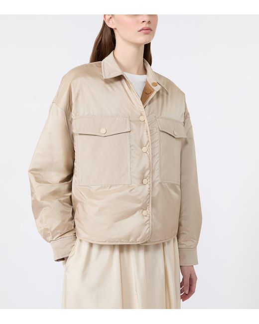Weekend by Maxmara Natural Quilted Reversible Jacket