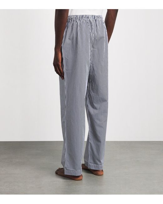 Polo Ralph Lauren Gray Cotton Stripe Pyjama Bottoms for men