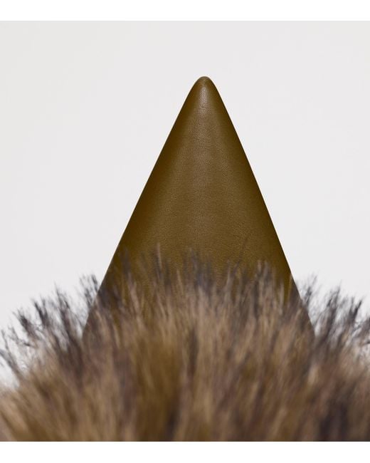 Christian Louboutin Green Yangzee Leather Knee-High Boots 100