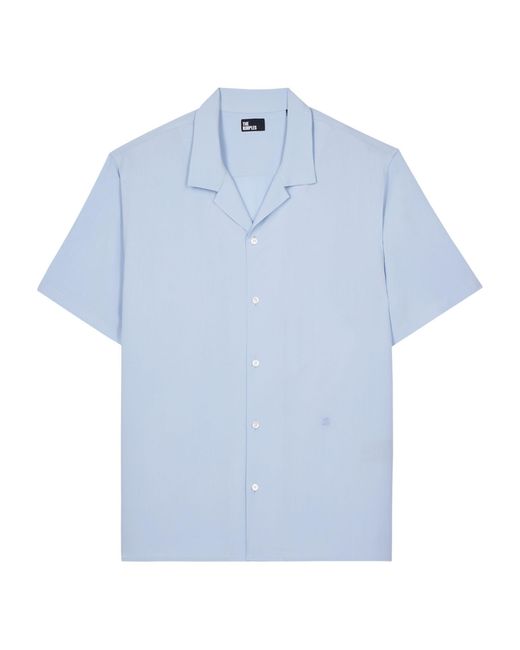 The Kooples Blue Short-sleeve Shirt for men