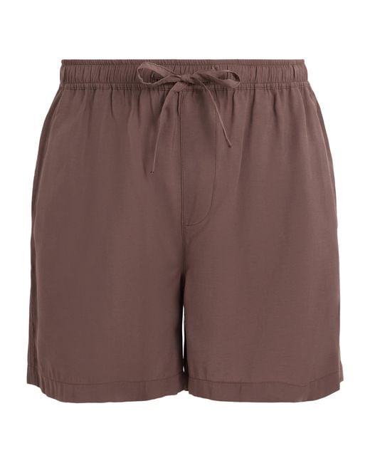FRAME Purple Summer Boxer Shorts for men