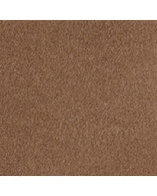 Max Mara Brown Virgin Wool Single-Breasted Coat