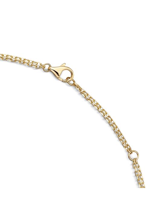 Cartier Metallic And Diamond Love Double Chain Necklace