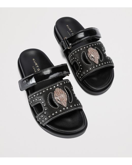 Kurt Geiger Black Kurt Geiger Sandals Other Leather Patent Eagle