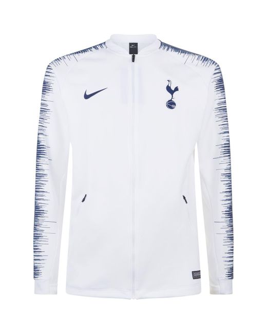 Nike White Tottenham Hotspur Anthem Jacket for men