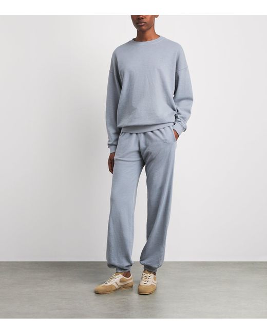 ÉTERNE Blue Tapered Sweatpants