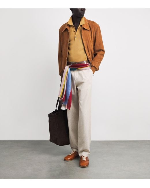 Paul Smith Red Signature Stripe Block Scarf for men