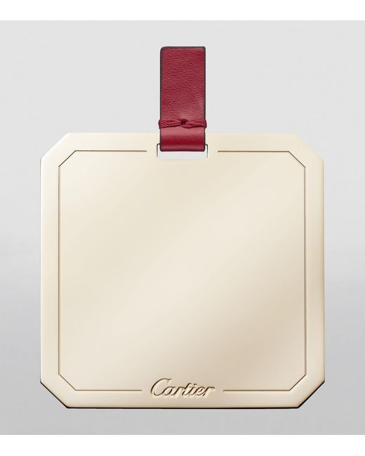 Cartier Red Mini Leather C De Chain Bag