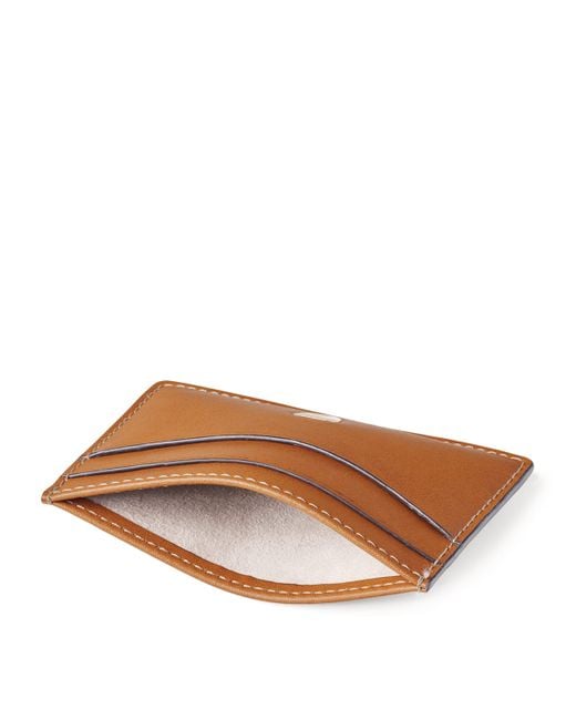 Aspinal Brown Slim Card Holder
