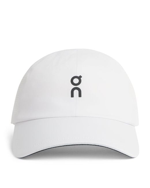On Shoes White Court Baseball Cap