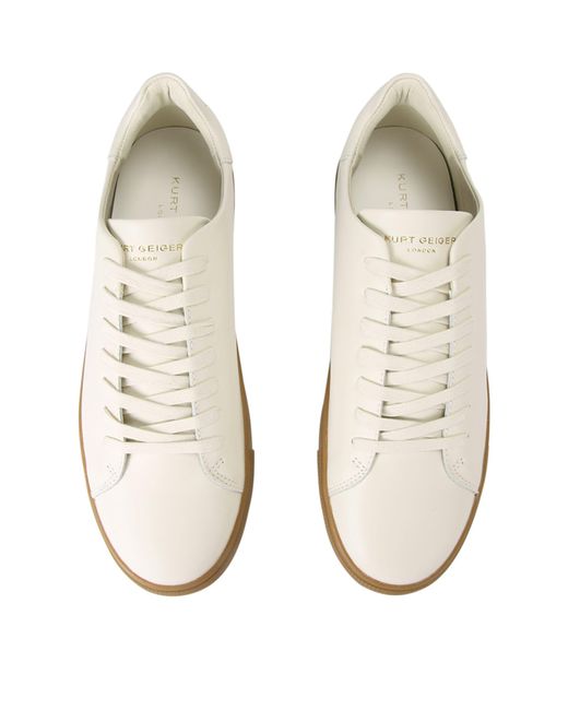 Kurt Geiger White Leather Lennon Sneakers for men