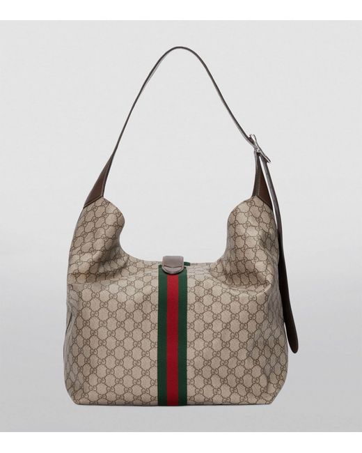Gucci Brown Small Leather Jackie 1961 Shoulder Bag