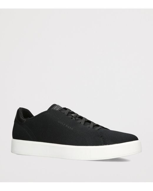 Cole Haan Black Grandprø Luxe Slip-On Sneakers for men