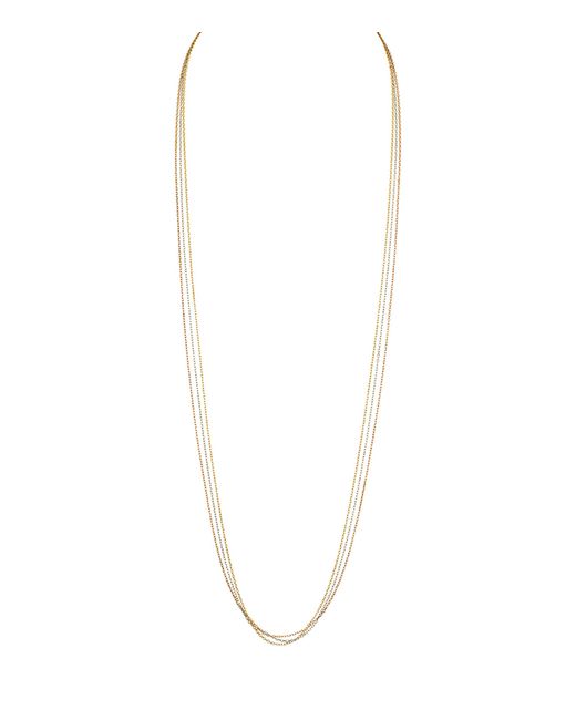 Cartier White Mixed Trinity Chain Necklace