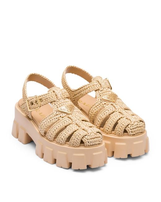 Prada Natural Sandali
