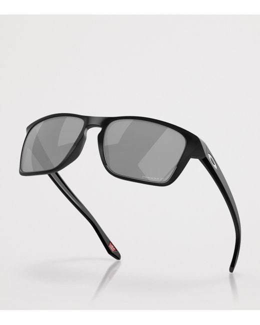 Oakley Gray Sylas Rectangle Sunglasses for men