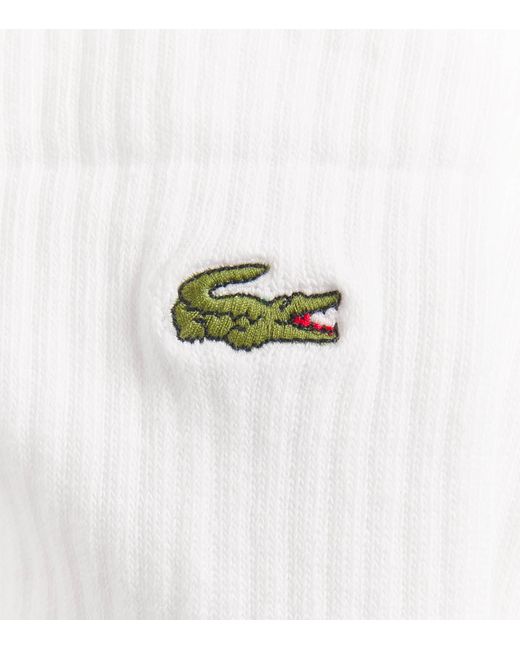 Lacoste White Sport Socks for men