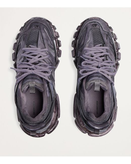 Balenciaga Purple Track Sneakers