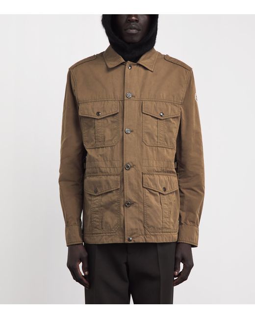 Moncler Brown Amnicon Field Jacket for men