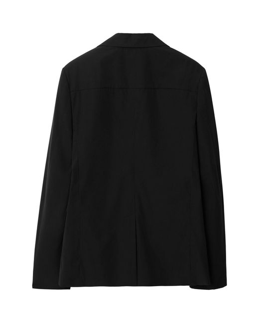 Burberry Black Wool-blend Blazer for men