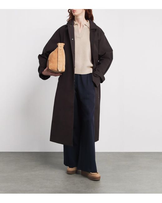 Weekend by Maxmara Natural Virgin Wool Open-Collar Sweater