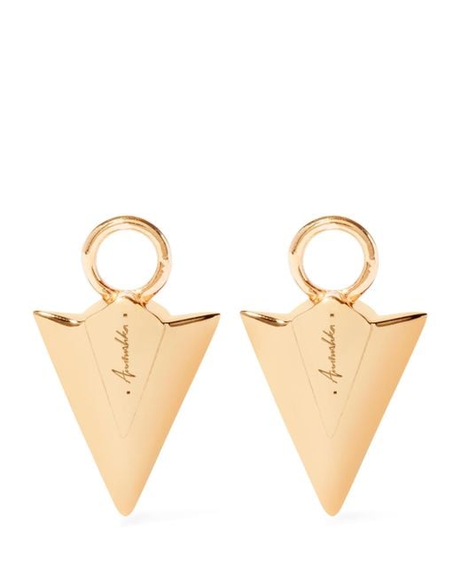 Annoushka Metallic And Diamond Flight Arrow Earring Drops