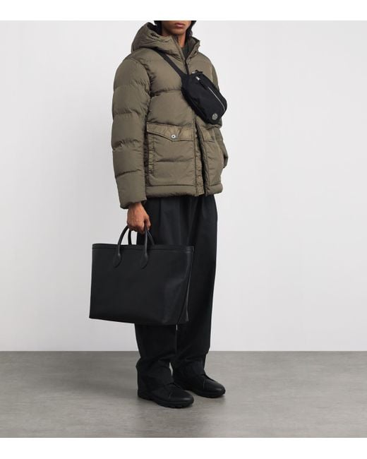 Stone Island Green Wind-Resistant Hooded Parka for men