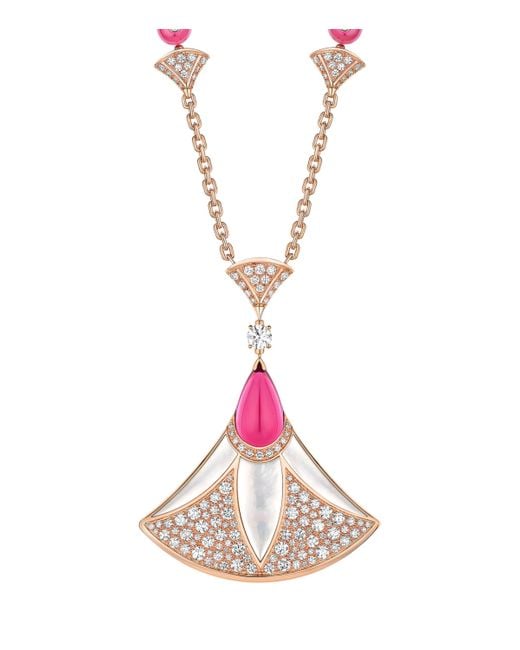 BVLGARI Pink Diamond And Rubellite Divas' Dream Necklace