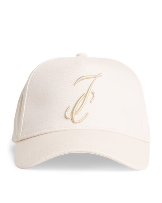 Jacob Cohen Natural Logo Baseball Cap for men