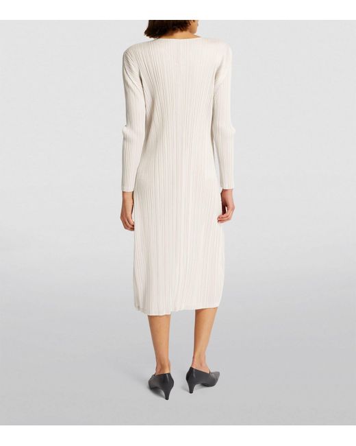 Pleats Please Issey Miyake Natural Pleated Monthly Colours December Dress