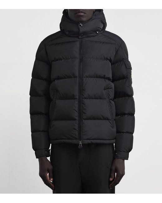 Moncler Black Down Maya Puffer Jacket for men
