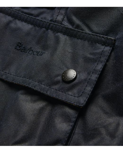 Barbour Black Beadnell Waxed Jacket