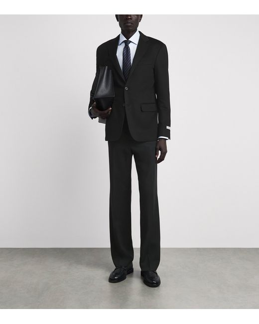 Canali Black Cashmere Kei Blazer for men