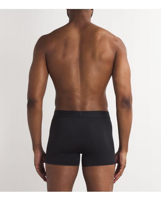 Skims Black Stretch Boxer Briefs for men