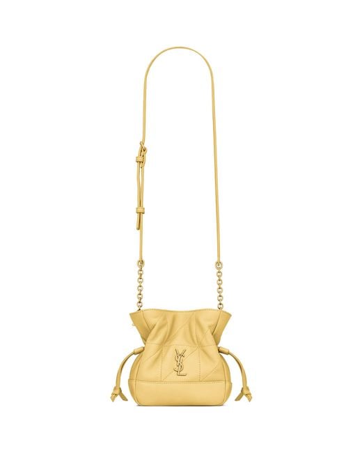 Saint Laurent Metallic Mini Leather Jamie Shoulder Bag