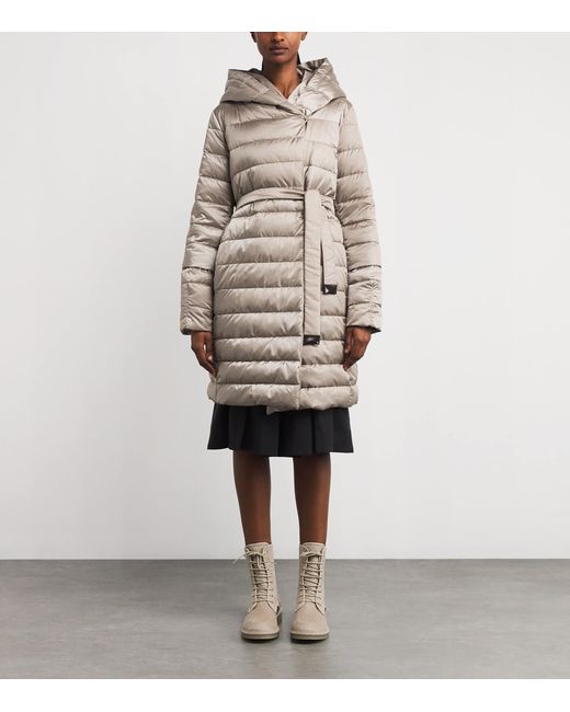 Max Mara Natural The Cube Reversible Quilted Coat