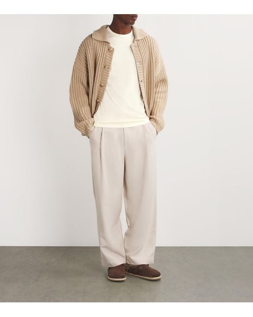 Sunspel White Supima Cotton T-Shirt for men