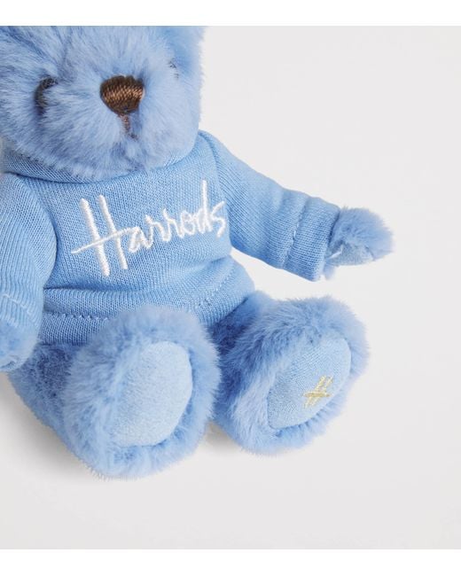 Harrods Blue Henry Bear Keyring