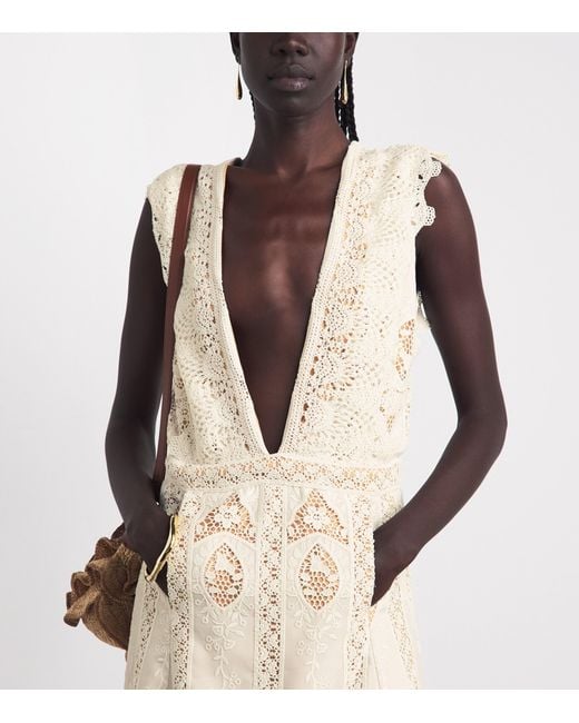 Johanna Ortiz White Crochet Grace