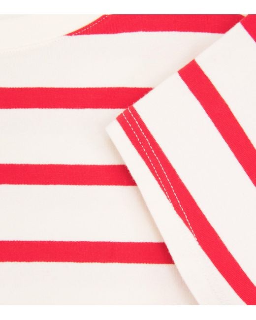 GOOD AMERICAN Red Super-Stretch Baby T-Shirt