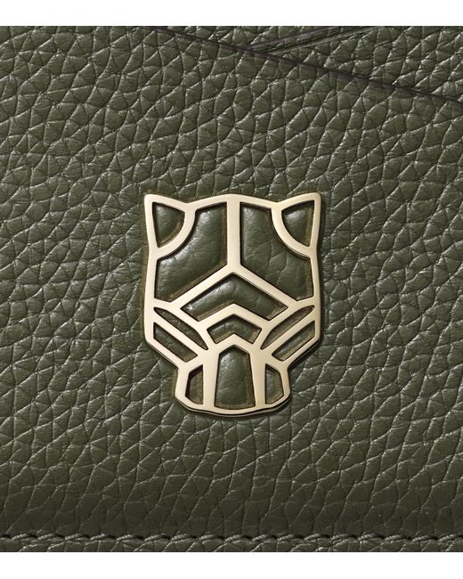 Cartier Green Panthère Graphique De Card Holder