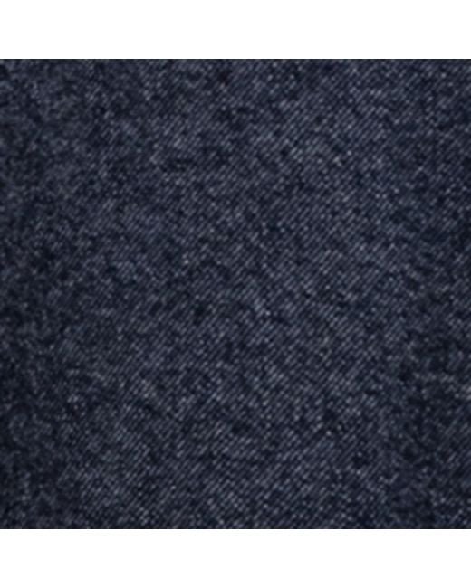 Alan Scott Blue Cashmere-Blend Relaxed Jeans for men