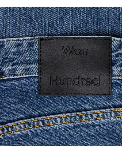 Won Hundred Blue Steve Relaxed Jeans for men