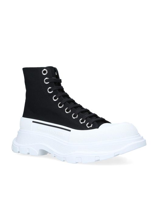 tread slick high top sneaker