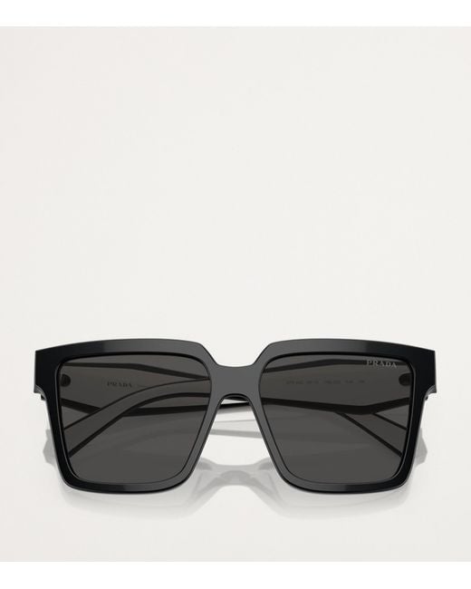Prada Gray Acetate 0Pr 24Zs Sunglasses